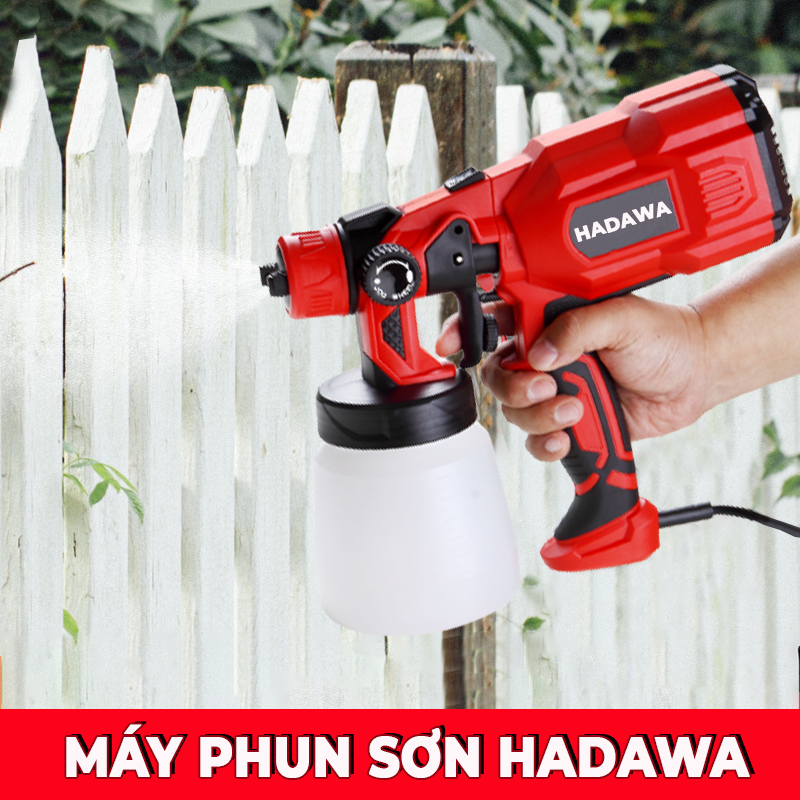 BẢO HÀNH 6 THÁNG] Máy Phun Sơn Cầm Tay HADAWA - Súng Phun Sơn Dùng Điện - 3