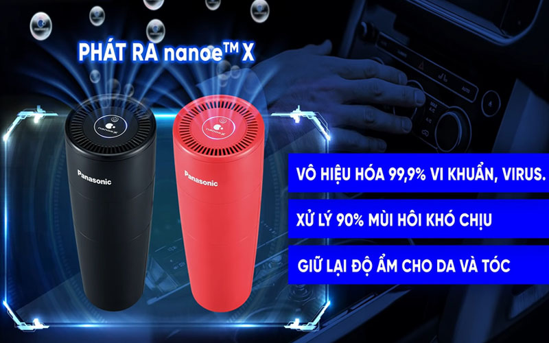 Máy Lọc Không Khí Ô Tô Panasonic Chính Hãng Nhật Bản