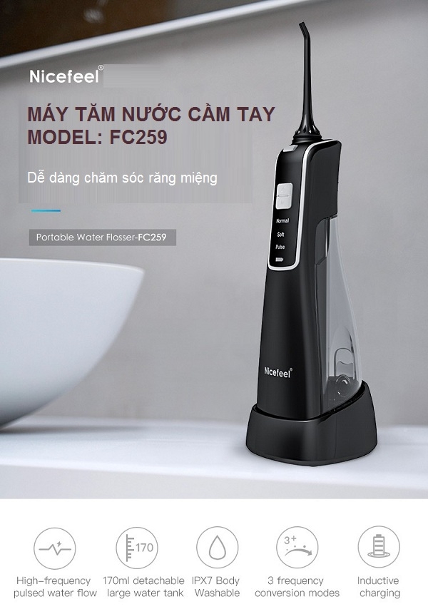 Máy Tăm Nước Nicefeel FC256 Cao Cấp USA