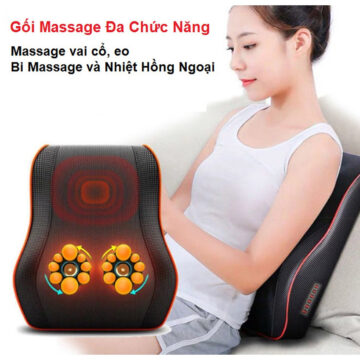 Gối Massage Hồng Ngoại 20 Bi YD-708K