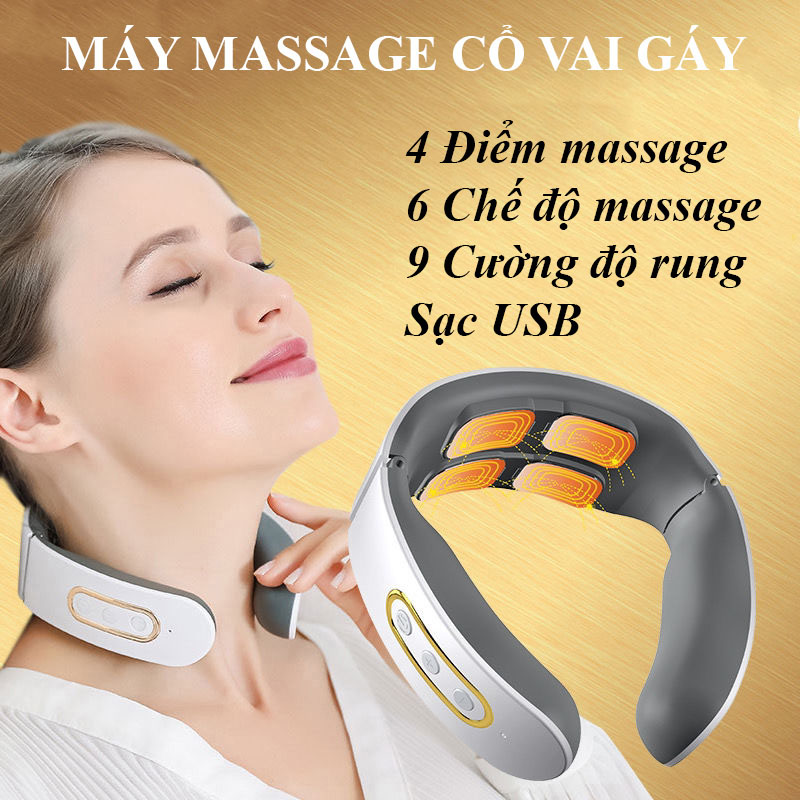 Máy Massage Cổ Vai Gáy Số 1 Nhật Bản