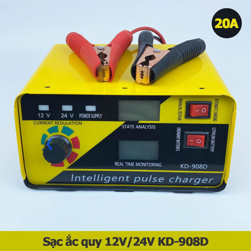 Sạc Bình Ắc Quy KD-908D 12V-24V 400Ah